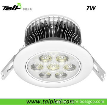 7W LED Recessed Ceiling Light, High Lumens Epistar LED Ceiling Light 120lm/W, SAA, C-Tick CE RoHS